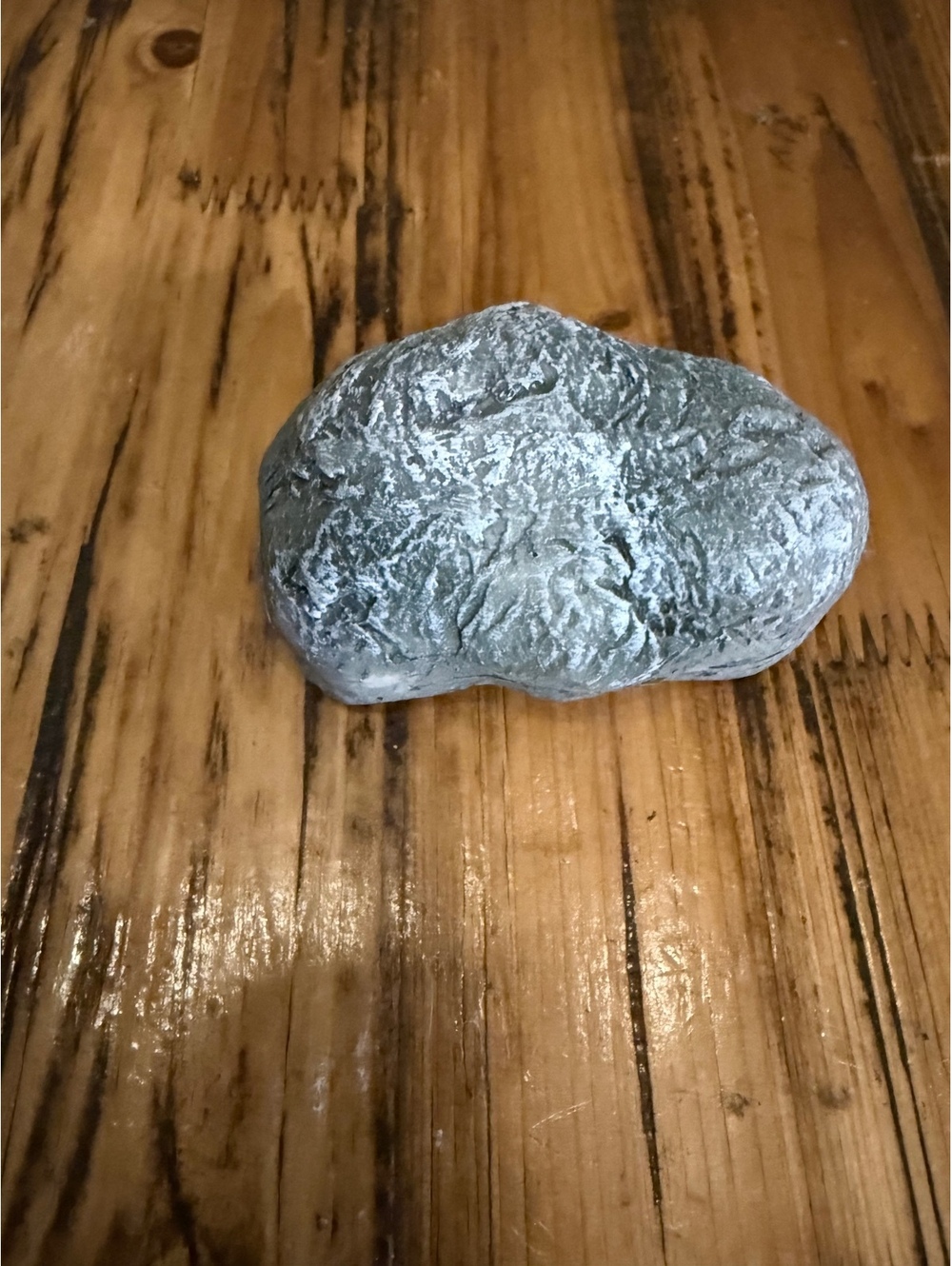 Gray Polished Stone Rock Key Hiders- Stone Shape